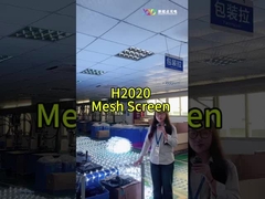 Εξωτερική οθόνη RGB LED Mesh Waterproof Ip65 για μεγάλη διαφημιστική οθόνη