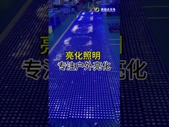 H2020-1LED Διαφανής οθόνη πλέγματος LED εξωτερικής υψηλής φωτεινότητας Αδιάβροχη IP68