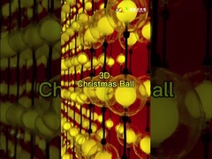 Χριστουγεννιάτικη μπάλα 3D pixel Led 50 χριστουγεννιάτικο δέντρο πλήρες χρώμα αδιάβροχο