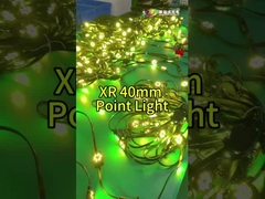 DC24V 50mm RGBW LED Point Light Διασκέδαση Ξενοδοχεία Κτίρια